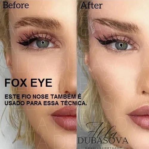 FIO NOSE FOX EYES CANULADO 4 UNIDADES